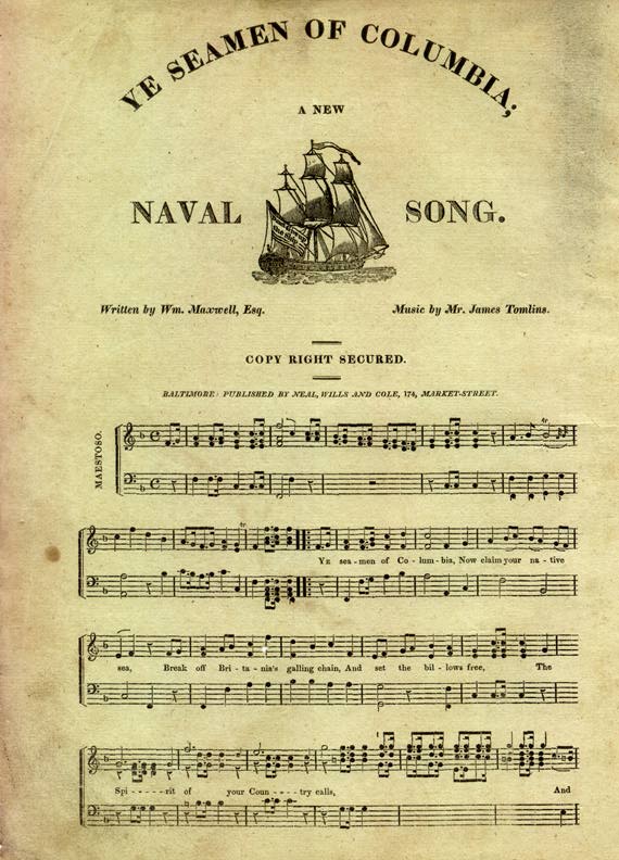 Ye Seamen of Columbia (War of 1812)