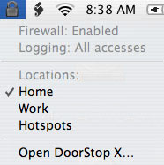 Status menu